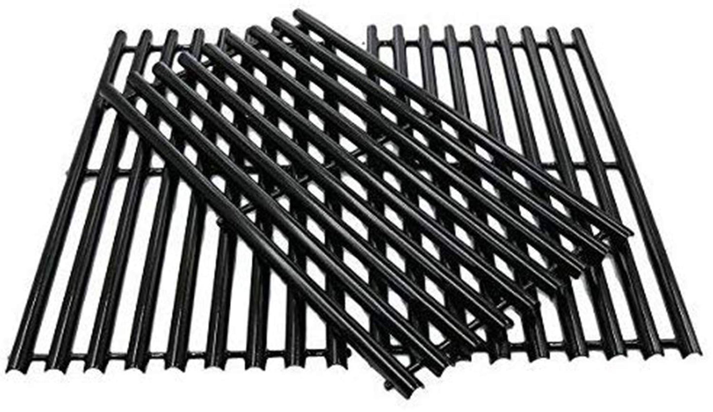 DcYourHome Porcelain Cooking Grid for Charbroil 463420507 463420508 Kenmore 463420507 461442513 and Master Chef 85-3100-2 85-3101-0 Gas Grill Models Set of 3