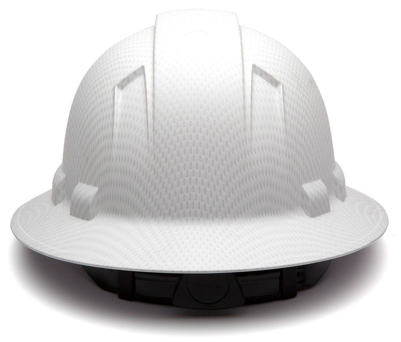 Pyramex Safety HP54116 Ridgeline Full Brim Hard Hat (White Graphite Pattern)