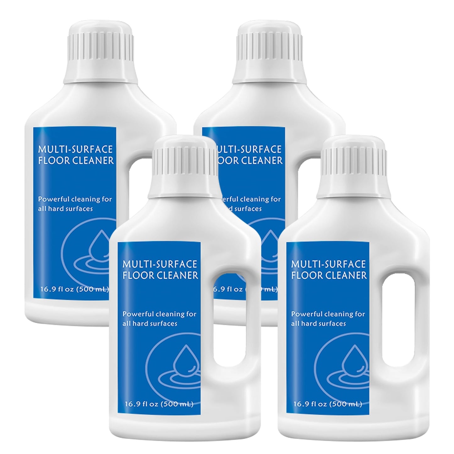 4Pcs 500ml Floor Cleaning Solution,Compatible with Dreame H11, H11 Max, H12 PRO, H12S AE, H15 Wet Dry Vacuum, Floor Cleaner Liquid Refill for Multiple Surfaces Floor Cleaner Liquid Refill