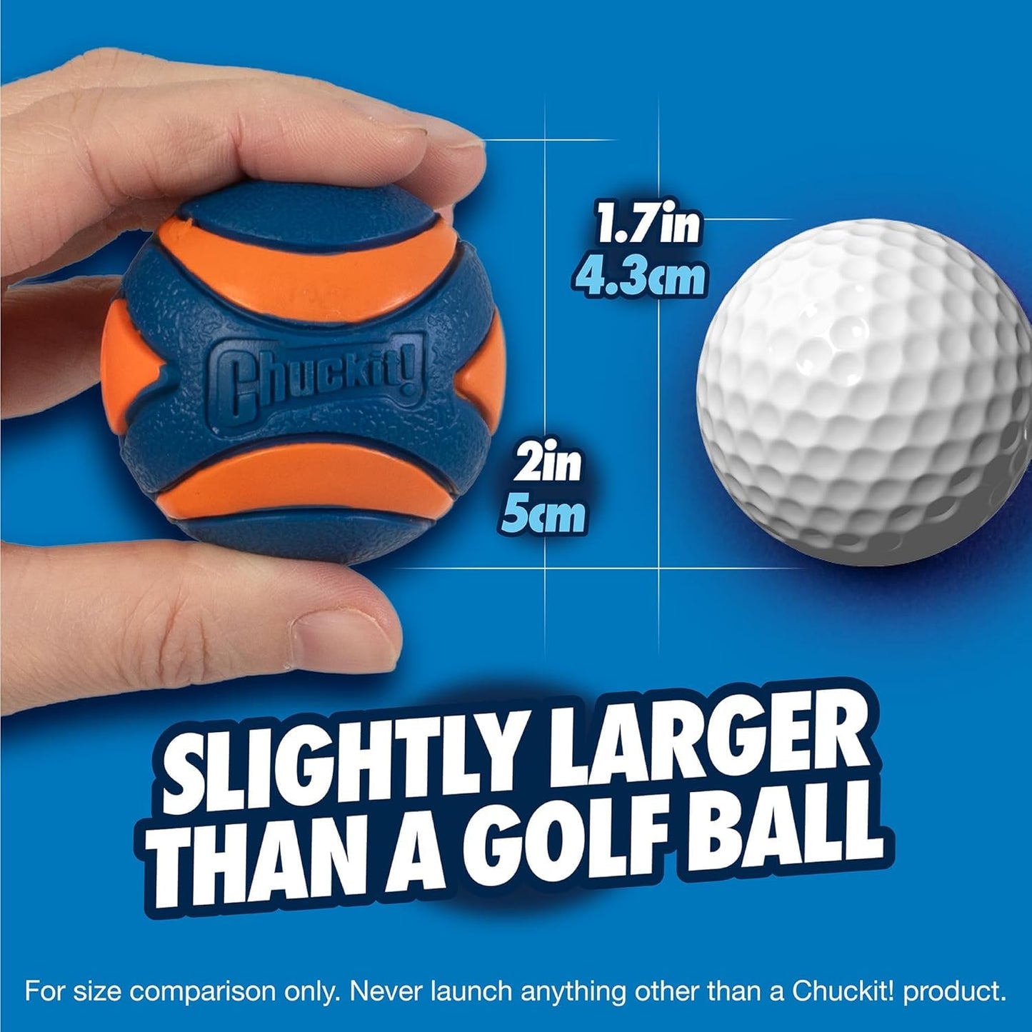 Chuckit! Small Fetch Medley Balls 2 inch, 3-Pack