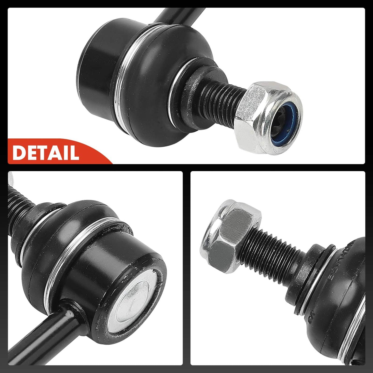 A-Premium Sway Bar Link Replacement for Dodge Journey 2009-2020, Rear Left and Right, A Set of 2