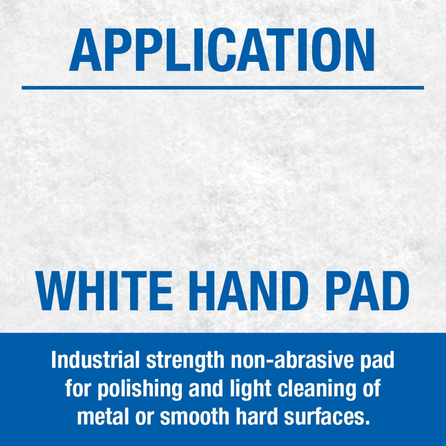 Mercer Abrasives 285WHT - 6"x9" Non-Woven White Hand Pads (20 Pack)