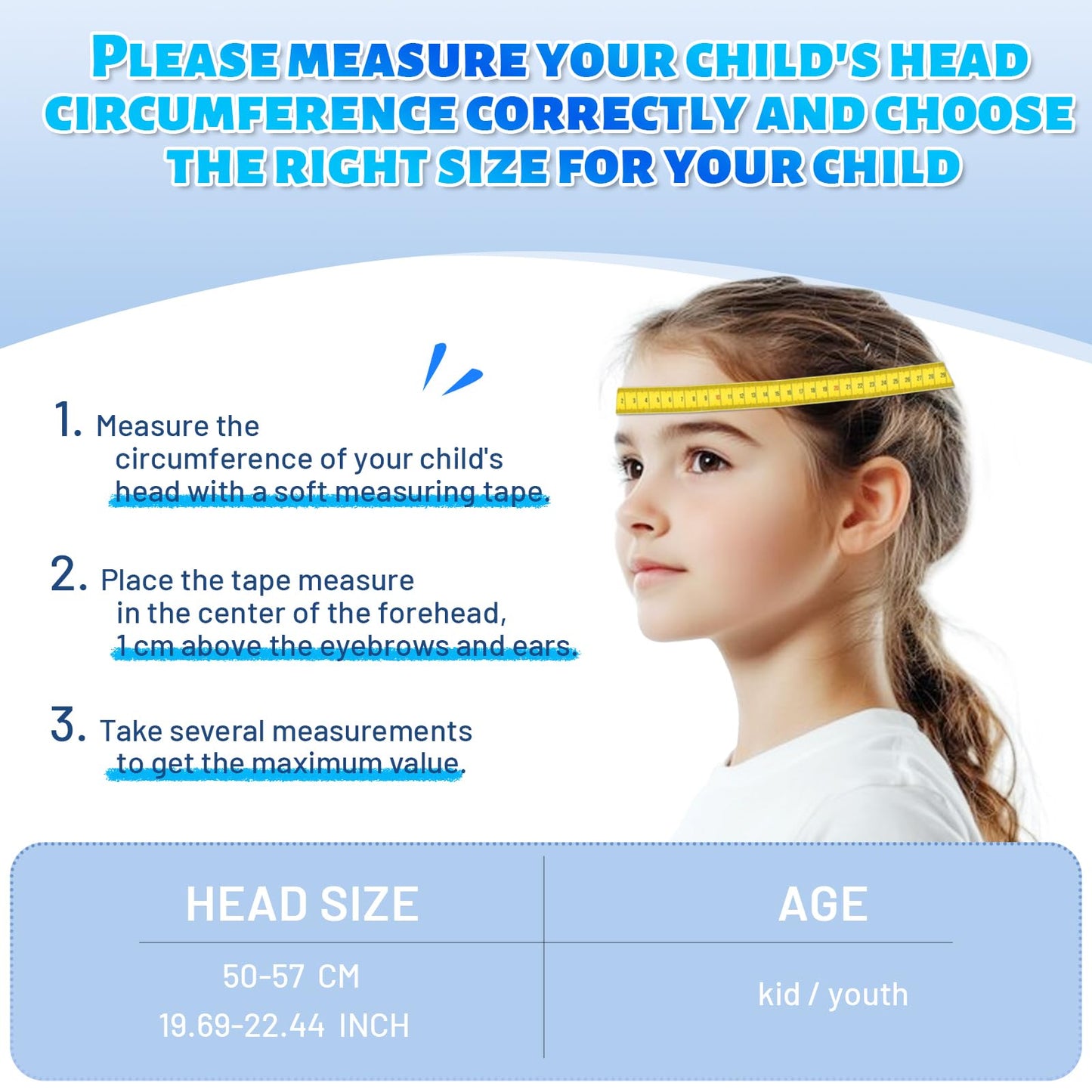 OnBros Kids Bike Helmet - Bike Helmet Boys for 5-14 or Girls Helmet with Visor Adjustable 50-57CM Children Bicycle Helmet Lightweight for Scooter MTB Road Cycling