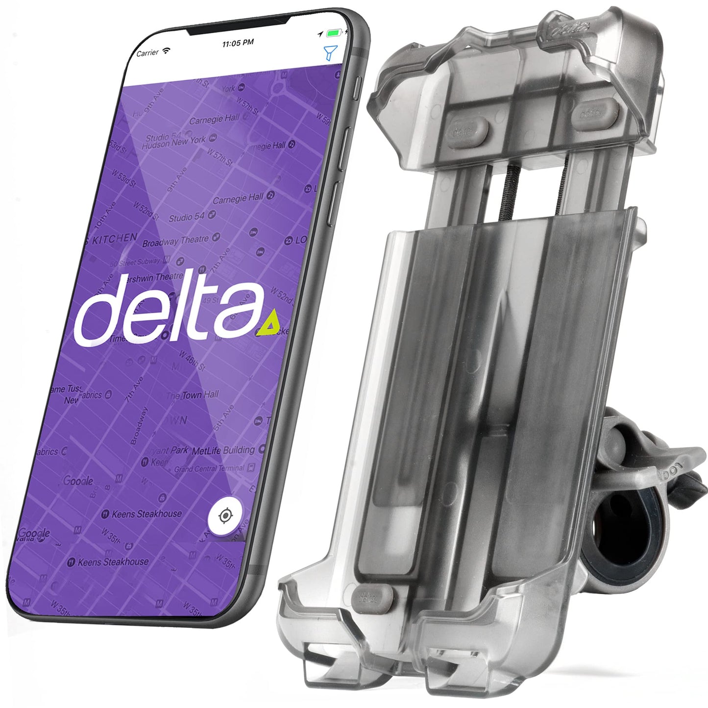 Delta Cycle Bike Smartphone Caddy, Black