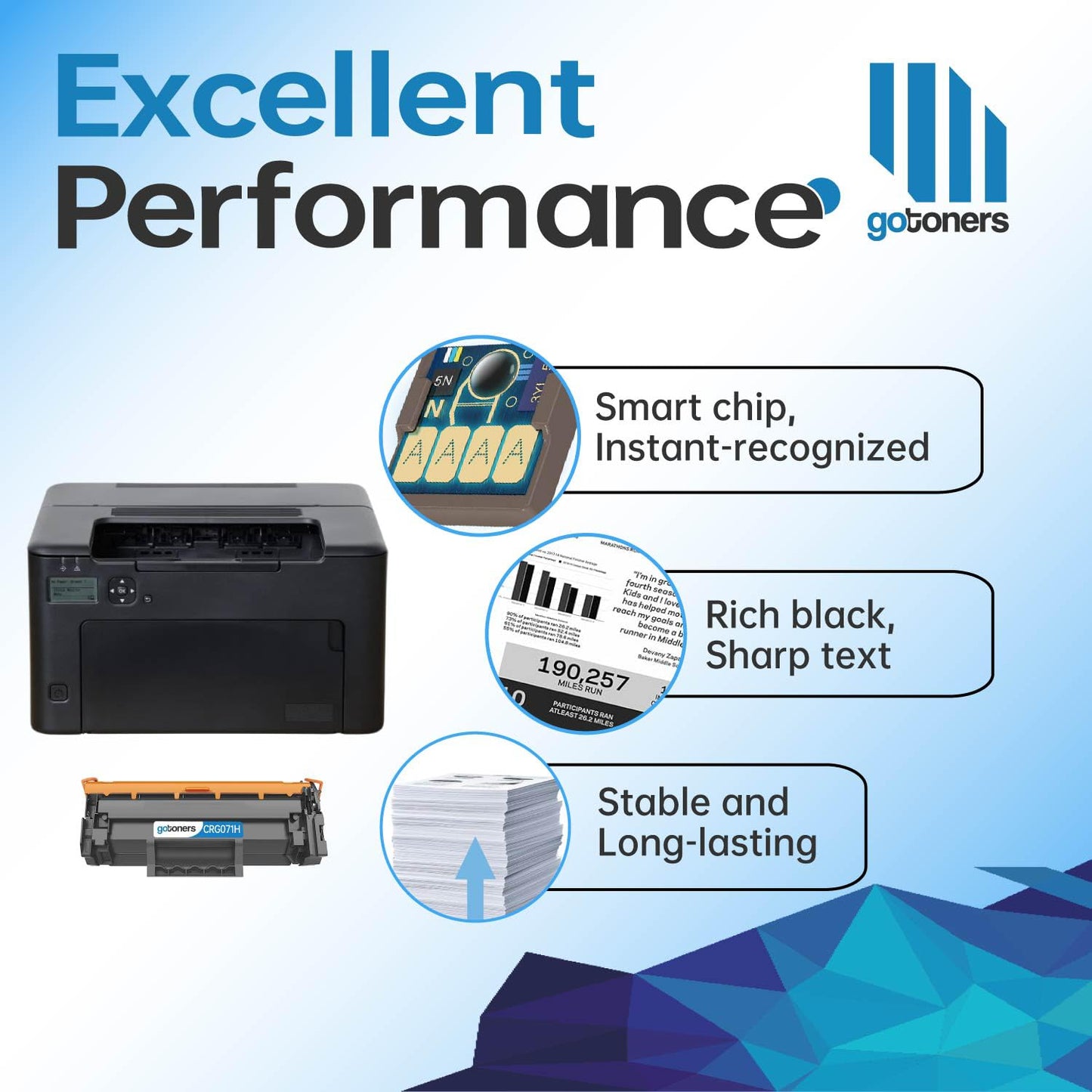 071H CRG071H Black Toner Replacement for Canon 071 CRG-071H 5646C001 High Yield Cartridge (with chip) for ImageClass LBP122dw LBP122 LBP120 MF270 MF272dw MF273dw MF275dw
