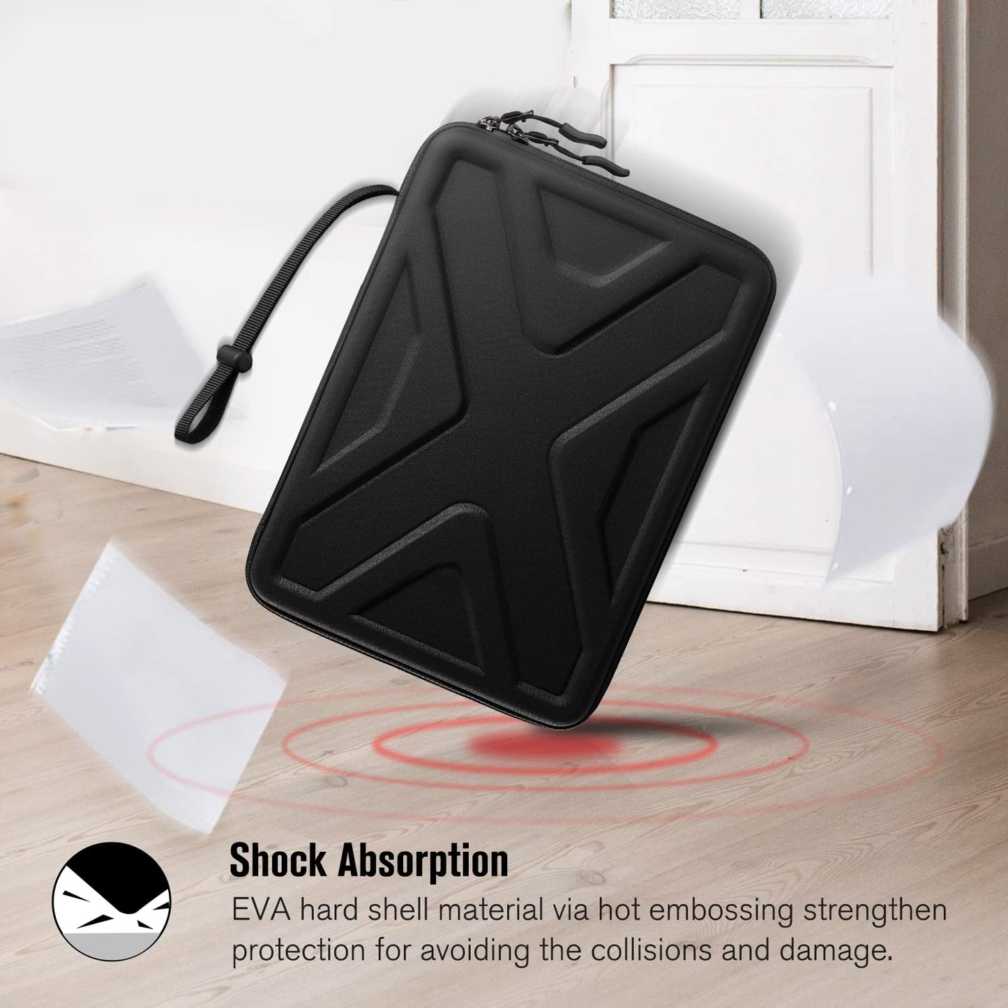 SITHON Hard Shell Case for 13-14 inch Chromebook, Computer Carrying Case for 14" Lenovo Flagship Chromebook/IdeaPad Slim 3, 14" ASUS Chromebook Flip CX1, Other Up to 14" Acer/HP/Dell Laptop Notebook