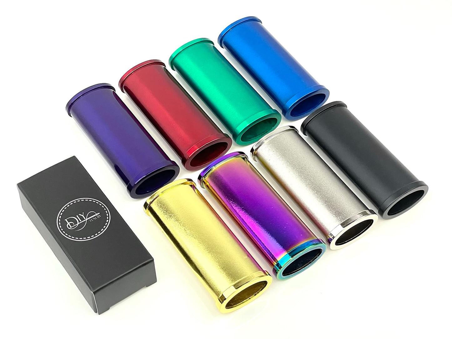 Blank Metal Lighter Case Customizable Reusable Lighter case for Regular Bic J6 lighters - 10 Pack (Matte Black)