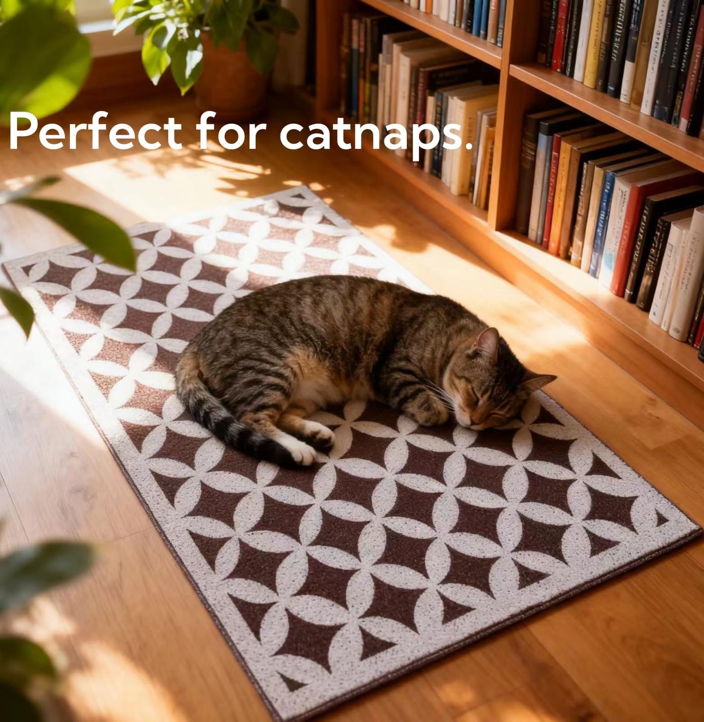 Cat Litter Mat - Extra Large Waterproof Mat with Deep Grids | Non-Slip Scatter Control for Litter Box | Durable PVC Mesh, Soft on Paws | Traps Litter & Reduces Mess (XX-Large)