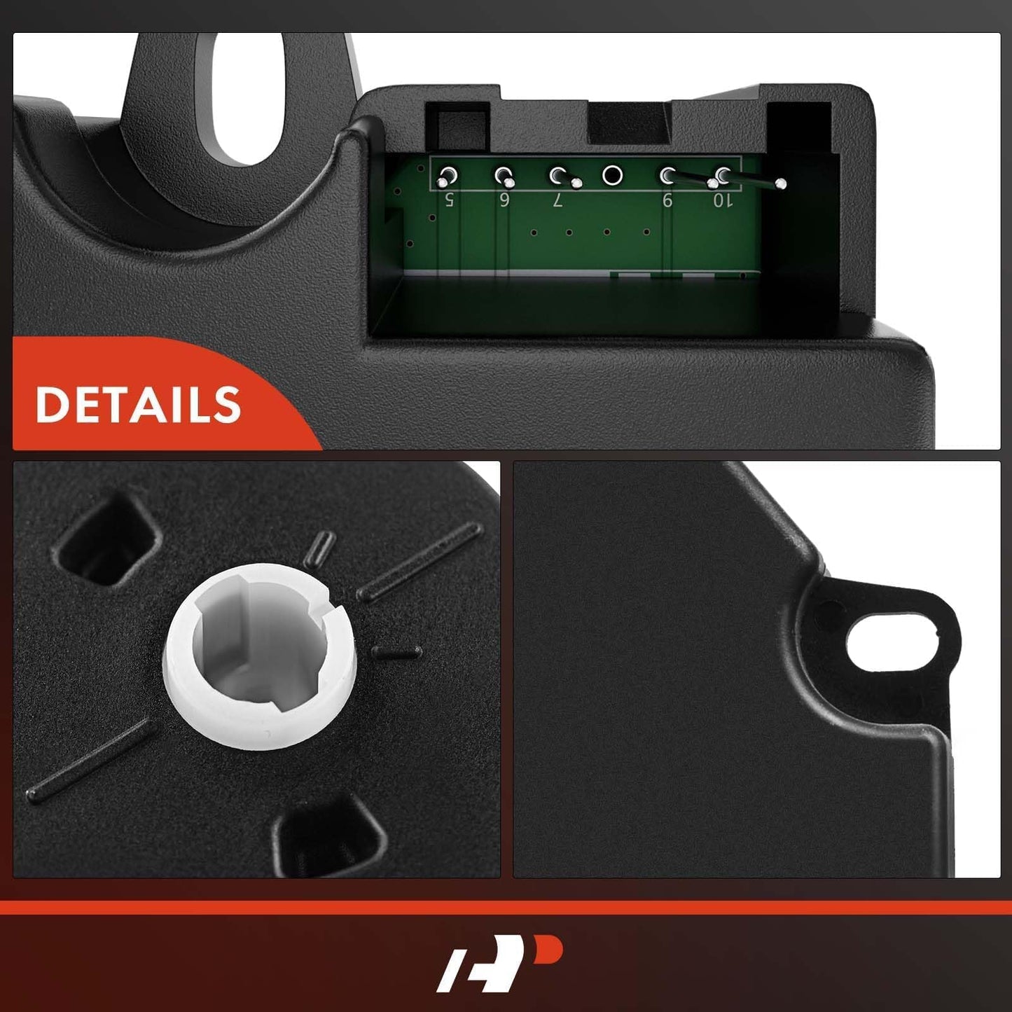 A-Premium HVAC Blend Door Actuator Compatible with Buick, Chevy, Cadillac, GMC, Hummer, Isuzu, Olds & Pontiac Vehicles - 1994-2014 - Silverado, Sierra, and More - Replaces 89018365, 52402588