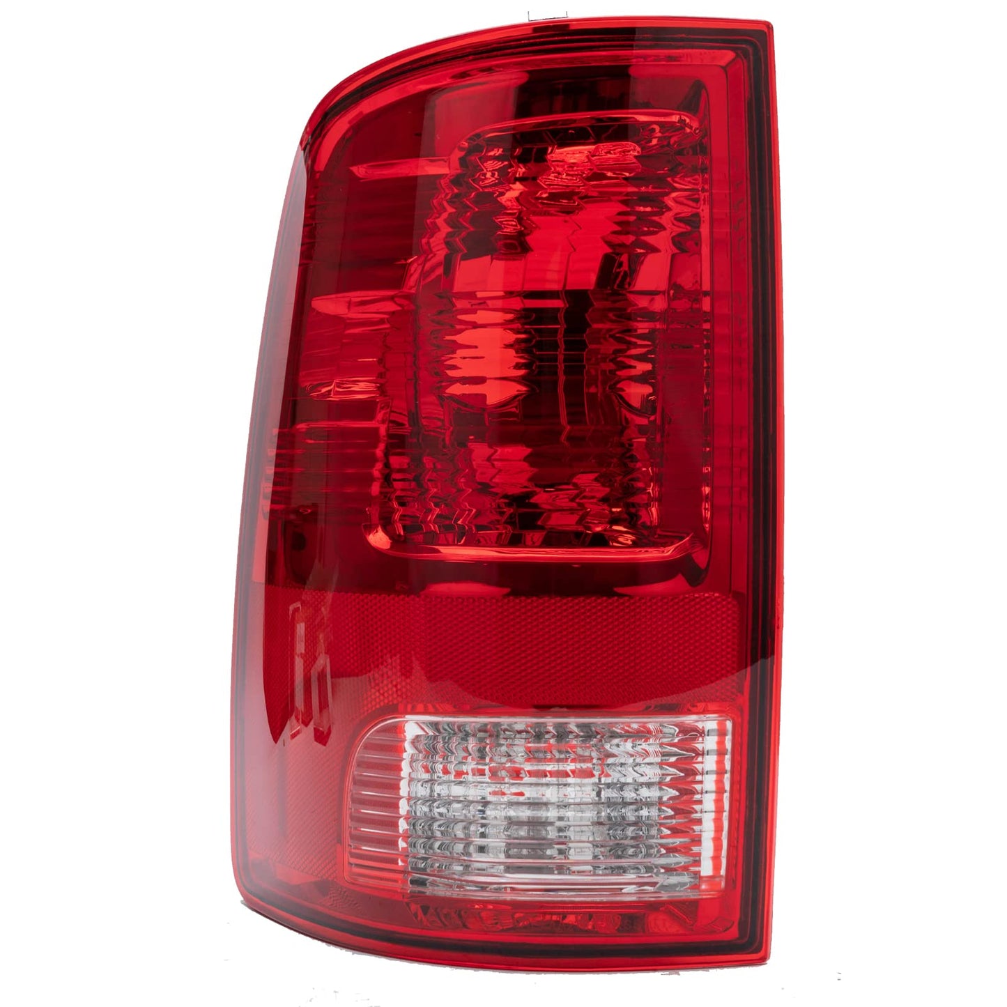 NVEEUS Left Driver Side Tail Light Assembly Compatible With 2009-2018 Dodge Ram 1500 and 2010-2018 Dodge Ram 2500 3500 with Bulb Inside Replaces CH2818124