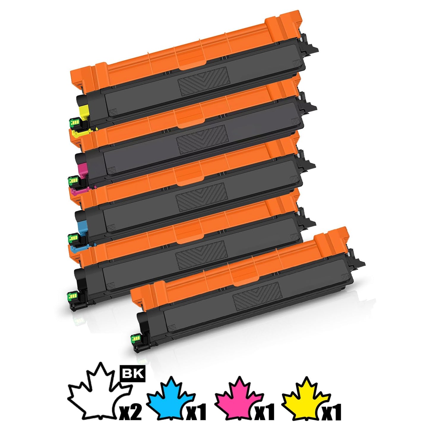 5 Inkfirst TN229XL TN229 Toner Cartridges Compatible Replacement for Brother MFC-L3720CDW MFC-L3765CDW MFC-L3780CDW MFC-L8395CDW HL-L3220CDW HL-L3280CDW HL-L3295CDW HL-L3300CDW HL-L8245CDW (1SET+1BK)