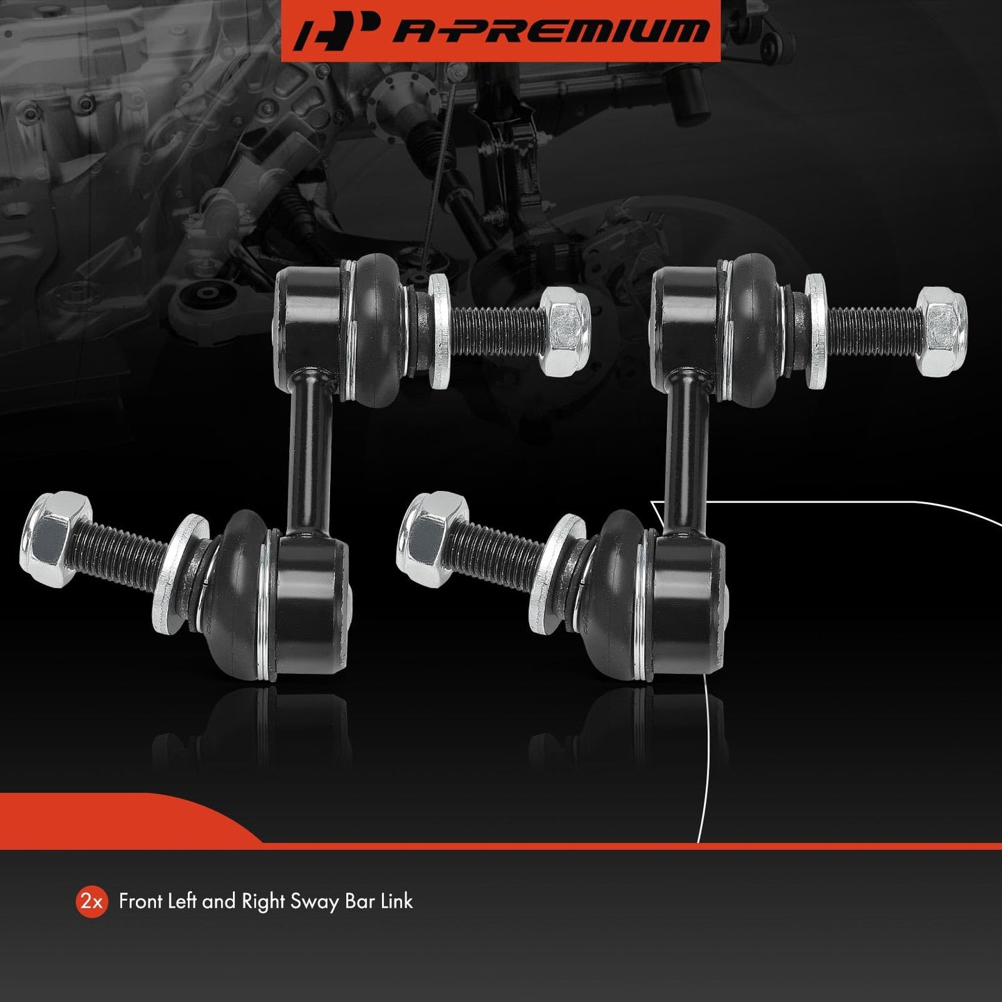 A-Premium Sway Bar Link Replacement for Subaru Forester 2014-2018 Outback, Front Left and Right, A Set of 2