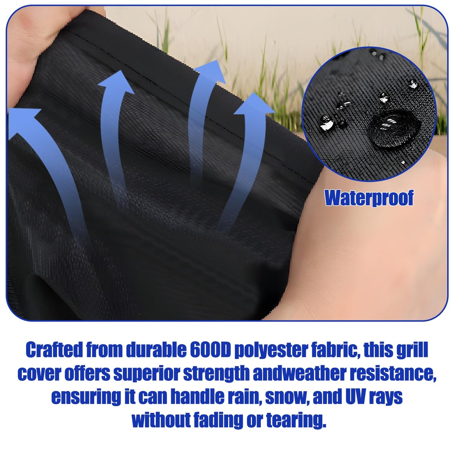 BBQ Grill Cover for Napoleon PRO Prestige 500 Series Grill Accessories Heavy Duty and Waterproof