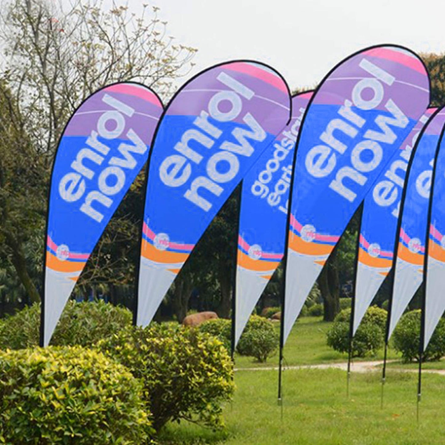 Anley 19.5-inch Ground Stake - Stainless Steel Spike with Sleeve Bearing - Fits Flutter Banner Flag Poles with a 0.65" Inner Diameter - Feather Flagpole and Flag not Included, Stake Only