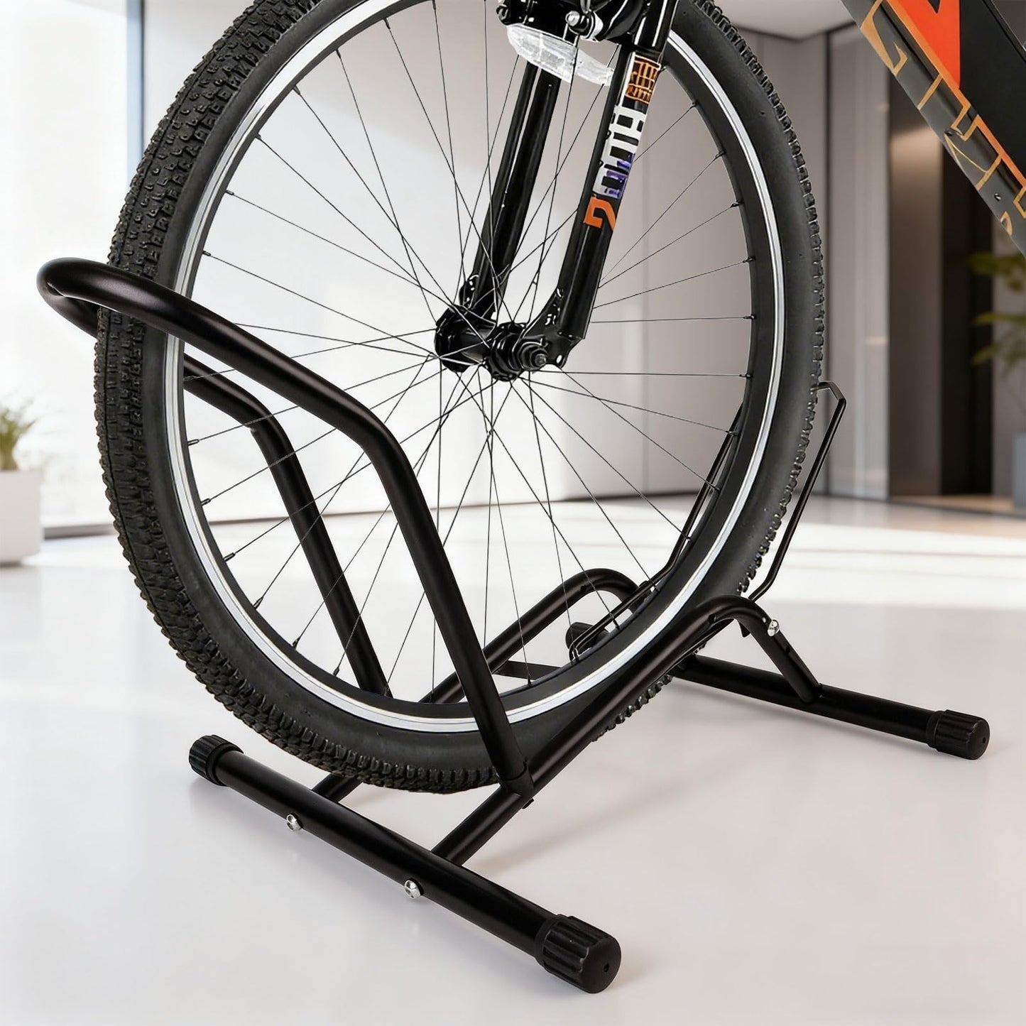 MIDOGAT Bike Stand Floor, Bike Rack Garage Bicycle Stands for Storage with Simple Push-In Lock Design Indoor/Outdoor, Suitable for 16 "-29" Bikes