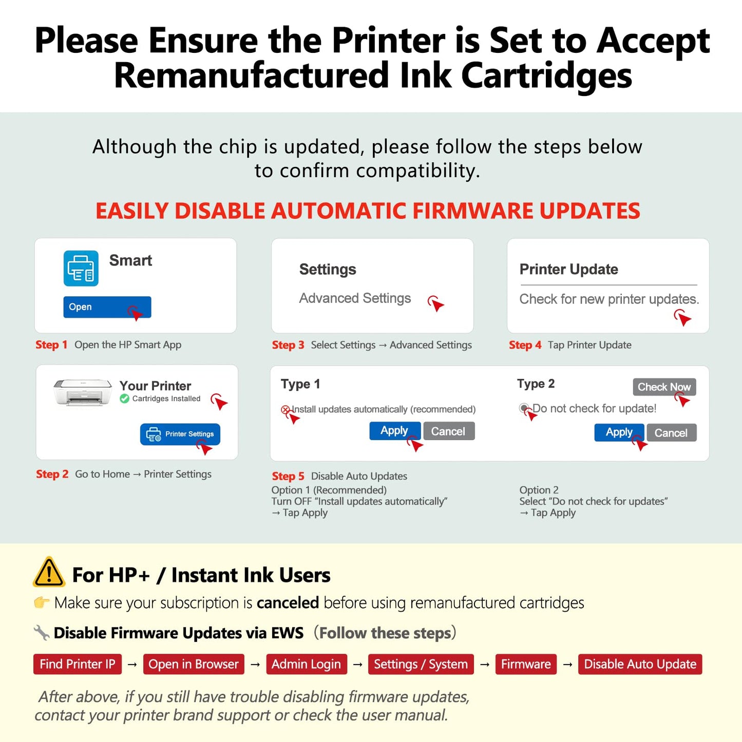 COLORETTO 63 XL 63XL Ink Cartridge Compatible with HP Officejet 3830 4650 3833 4516 4520 4522 4652 5255 5200 5222 Envy 4516 4522 Deskjet 3630 3632 2132 Printer 1 Black 1 Color 2-Pack