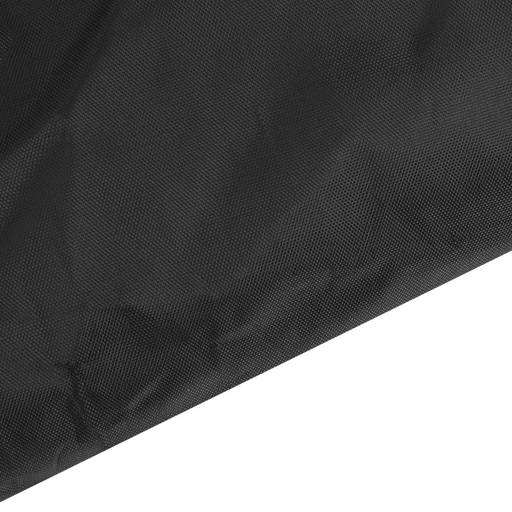 Furniture Storage Bag Black 210D Oxford Dust-Proof Patio Cushion Storage Bag Waterproof Veranda Bag with Small Carry Bag for Furniture Cover(173 * 76 * 51)