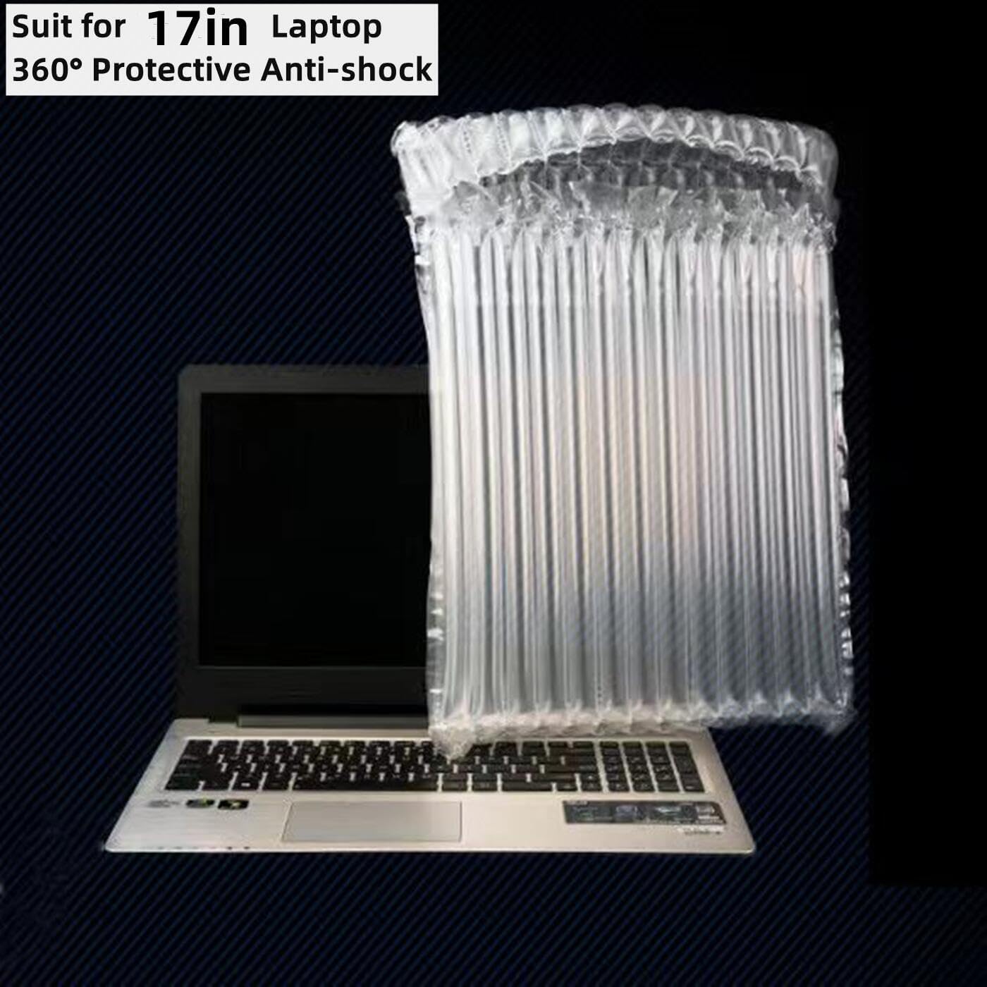 10pack Inflatable Laptop Protective Bag for 17inch Laptop Notebook Mailer with Hand Pump, Compatible with Laptop Shipping Boxes Anti-blocking Shipping Laptop Boxes (10pack for 17" Laptop)