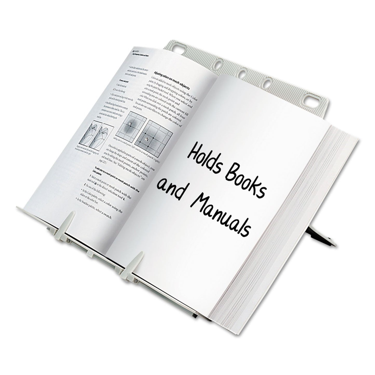 Fellowes Booklift Copyholder, Platinum (21100), Silver, 1-Pack
