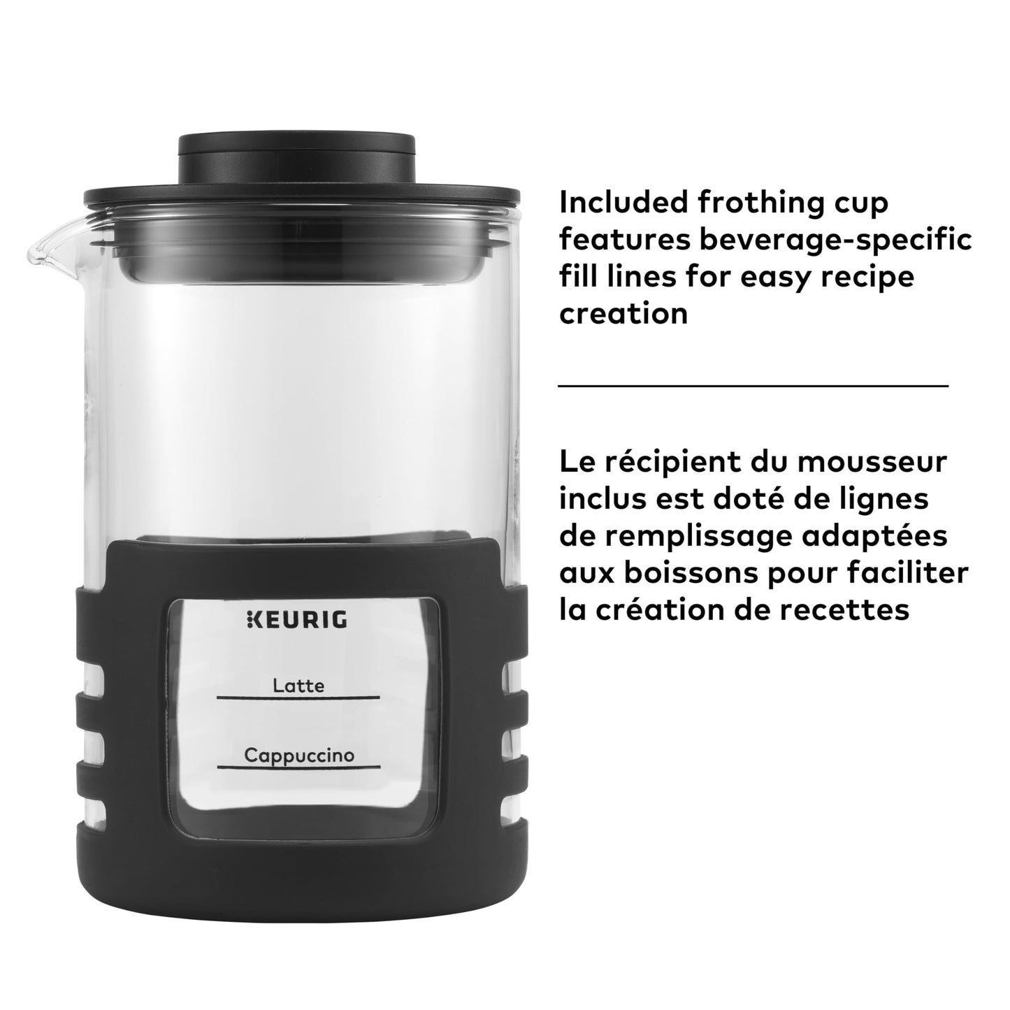 Keurig SimpleCafé Milk Frother for Lattes and Cappuccinos