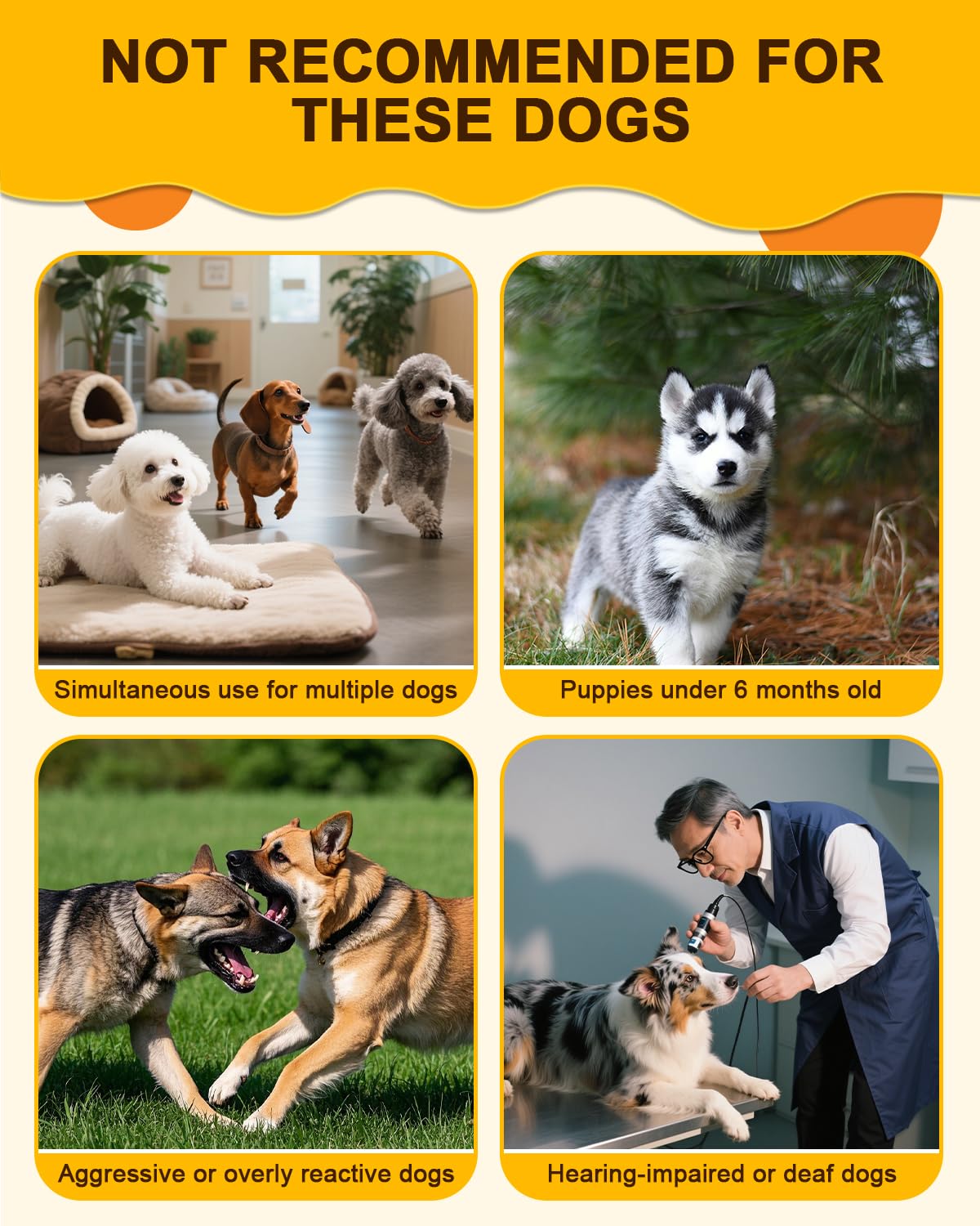 Anti Barking Device for Dogs – Rechargeable Ultrasonic Bark Box with 3 Adjustable Modes, Safe Dog Bark Deterrent Device & Dog Barking Silencer UP to 35FT for Indoor and Outdoor Use