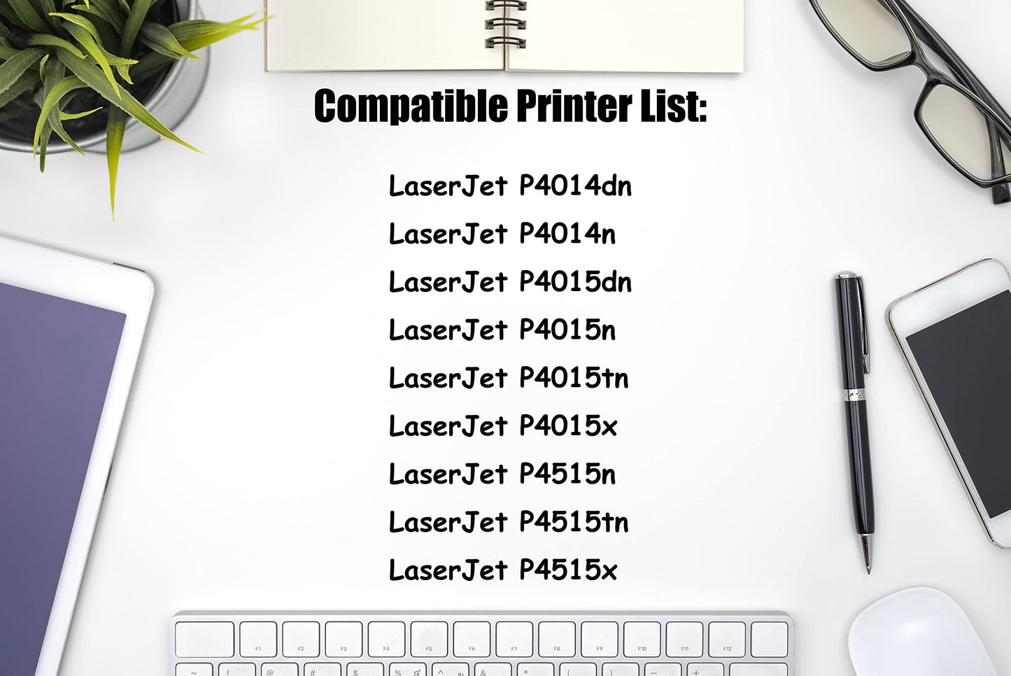 Ultra Toner® Compatible Replacement for HP 64A CC364A Black Toner Cartridge hp64a 64x cc364x for HP Printer LaserJet P4014 P4014n P4014DN P4015n P4015tn P4015x P4515n P4515tn P4515X P4515xm (1PK)