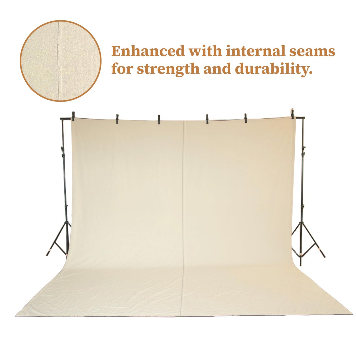 Canvas Drop Cloth for Painting (Size 6 x 9 Feet - Pack of 2) - Pure Cotton Painters Drop Cloth for Painting, Furniture & Floor Protection - All Purpose Thick Canvas tarp with Double Stitched Edges