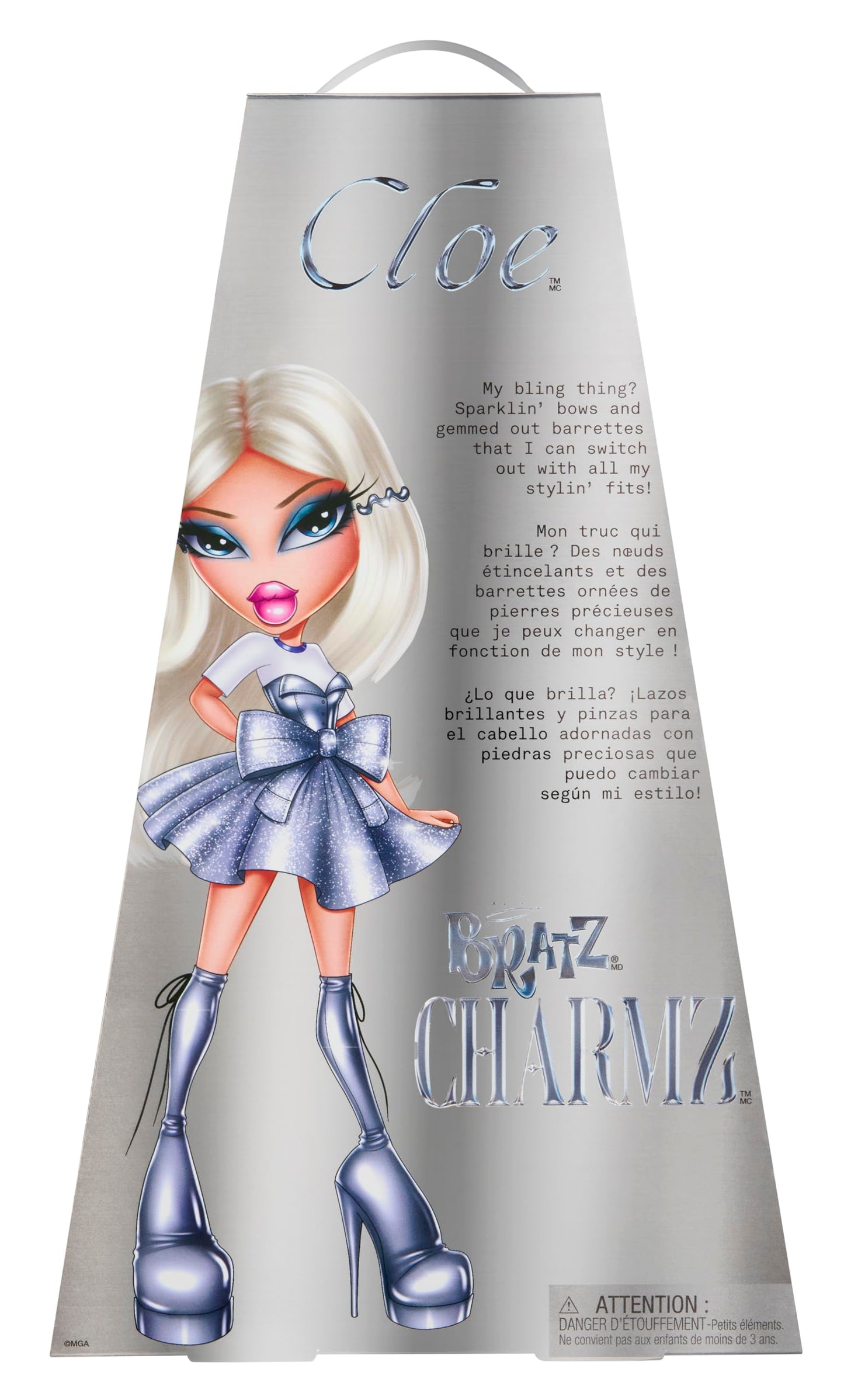 Bratz Charmz Cloe Fashion Doll with Collectible Charm Bracelet