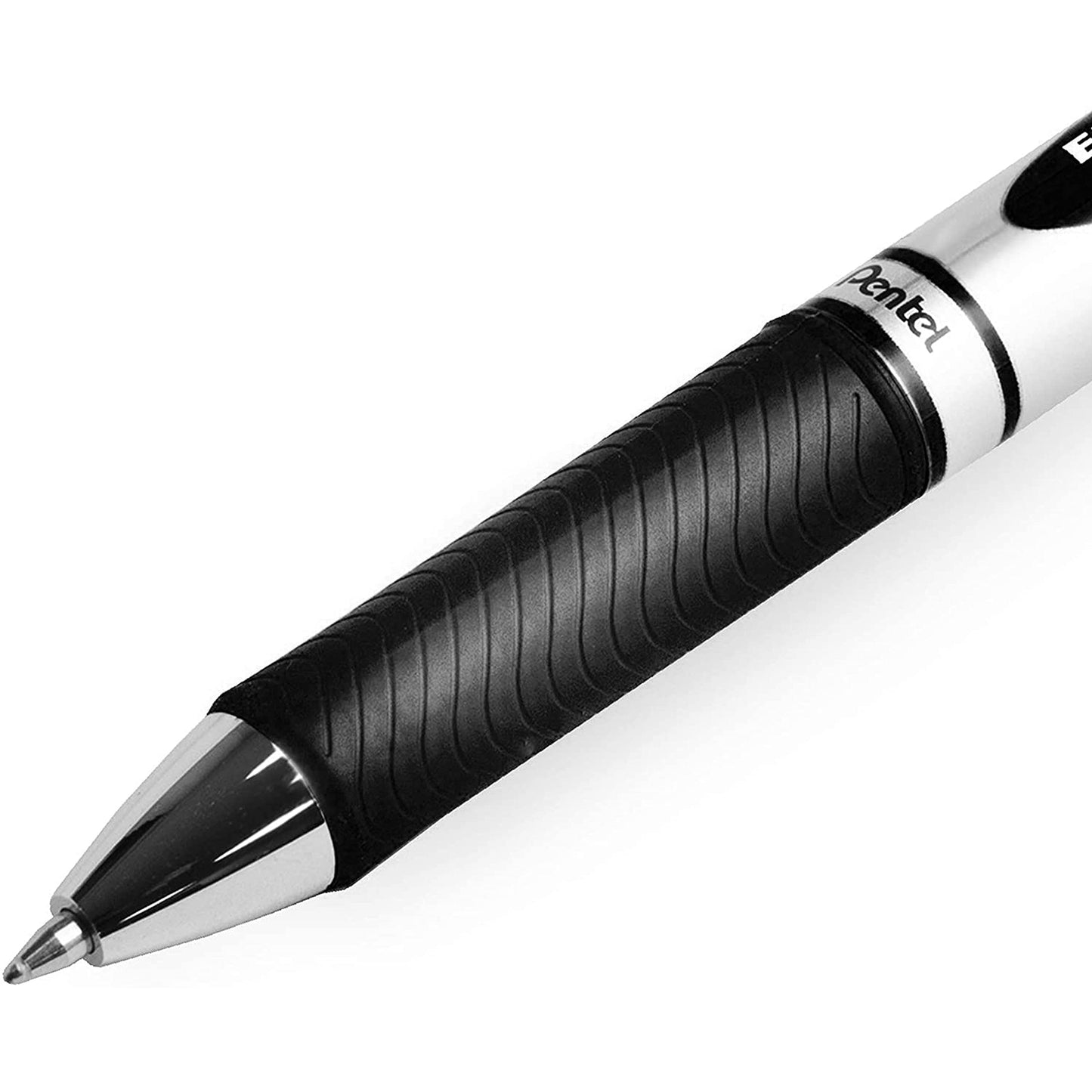 Pentel EnerGel XM BL77 - Retractable Liquid Gel Ink Pen - 0.7mm - 54% Recycled - In Pillow Packaging (Mixed Pack of 12)