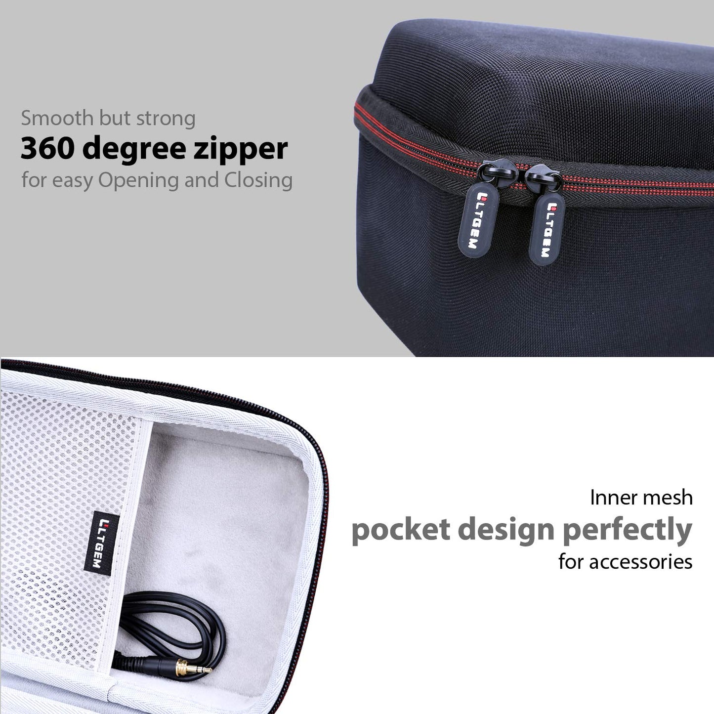 LTGEM Case Compatible with Logitech Blue Yeti USB Microphone(Case Only)