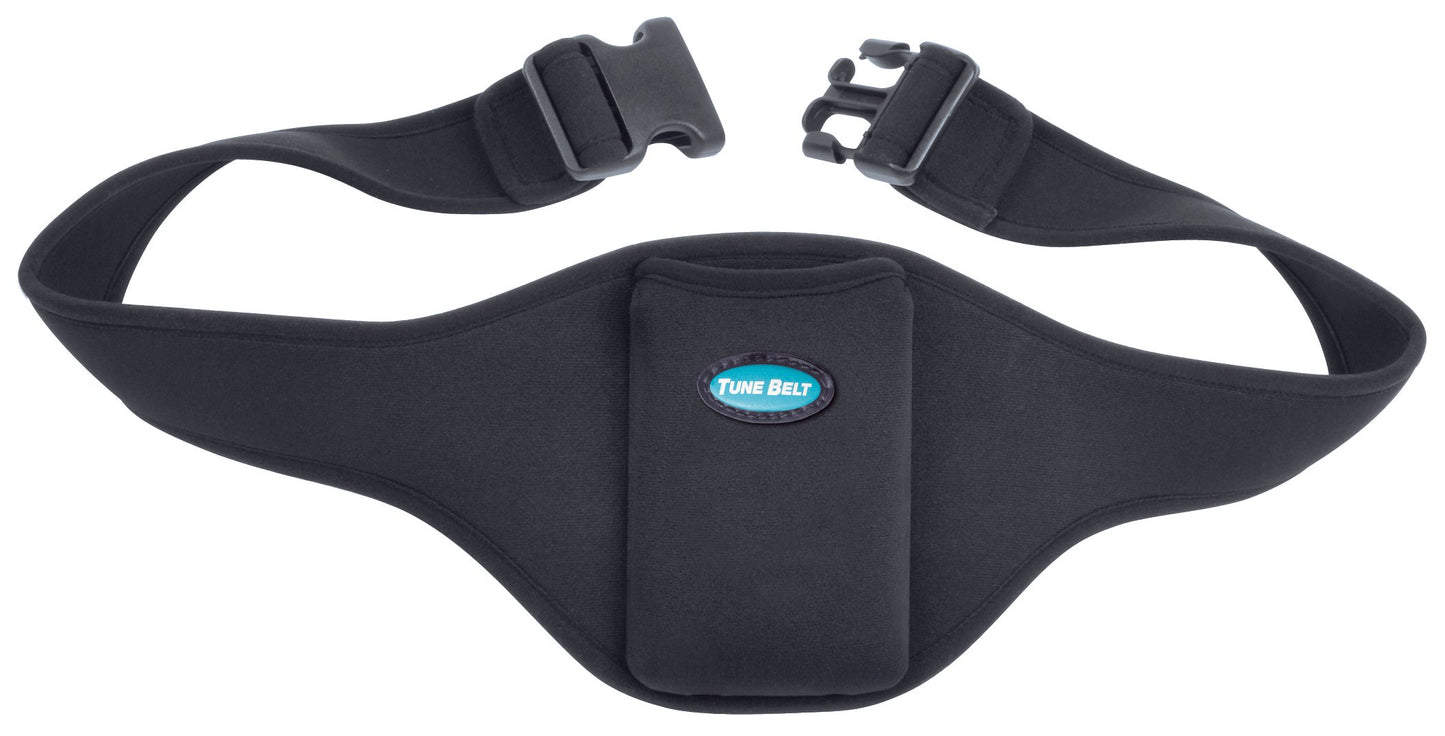 Tune Belt Mic Belt - Microphone Holder Pack - The Original Brand - Carrier Pouch Securely Holds and Protects for Fitness Instructors, Theater, Speakers and More