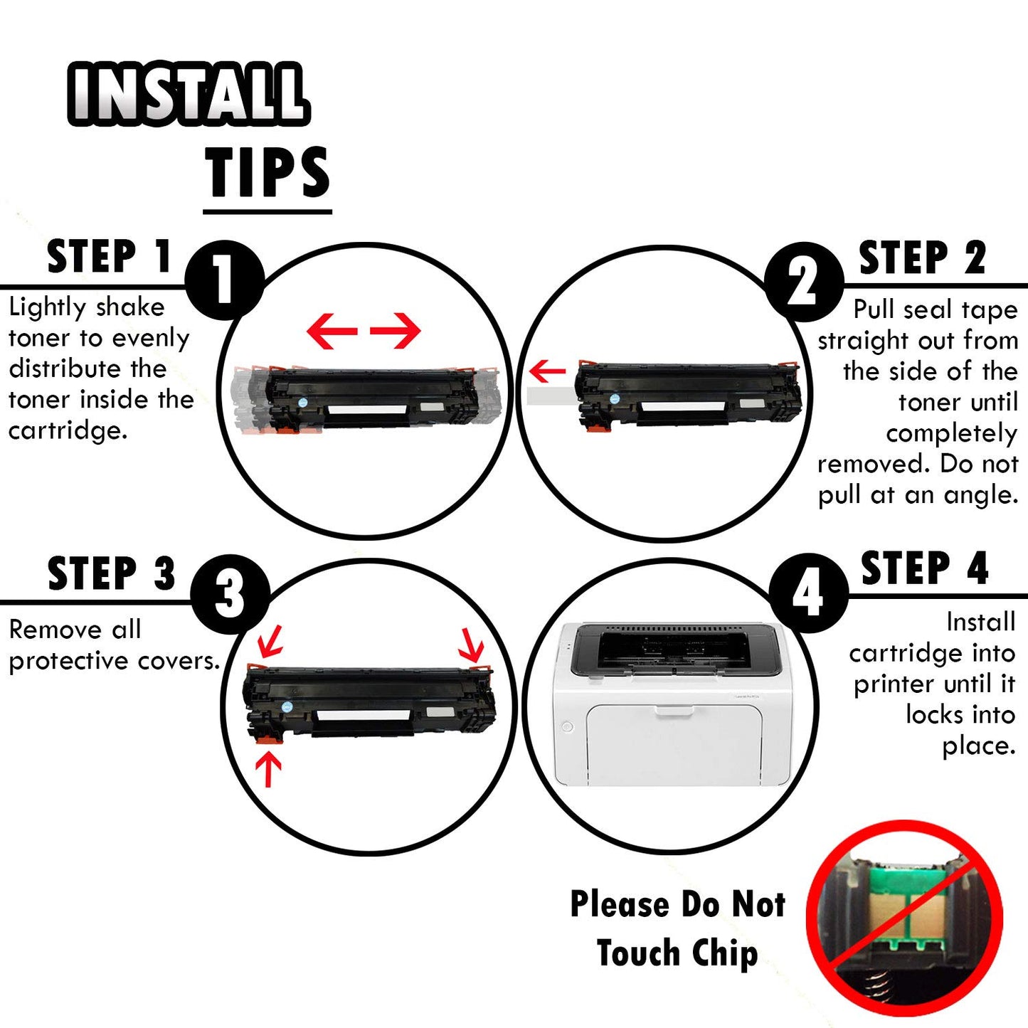 2 Inkfirst Compatible Toner Cartridges Replacement for HP CF279A 79A LaserJet Pro MFP M26a MFP M26nw M12a M12w