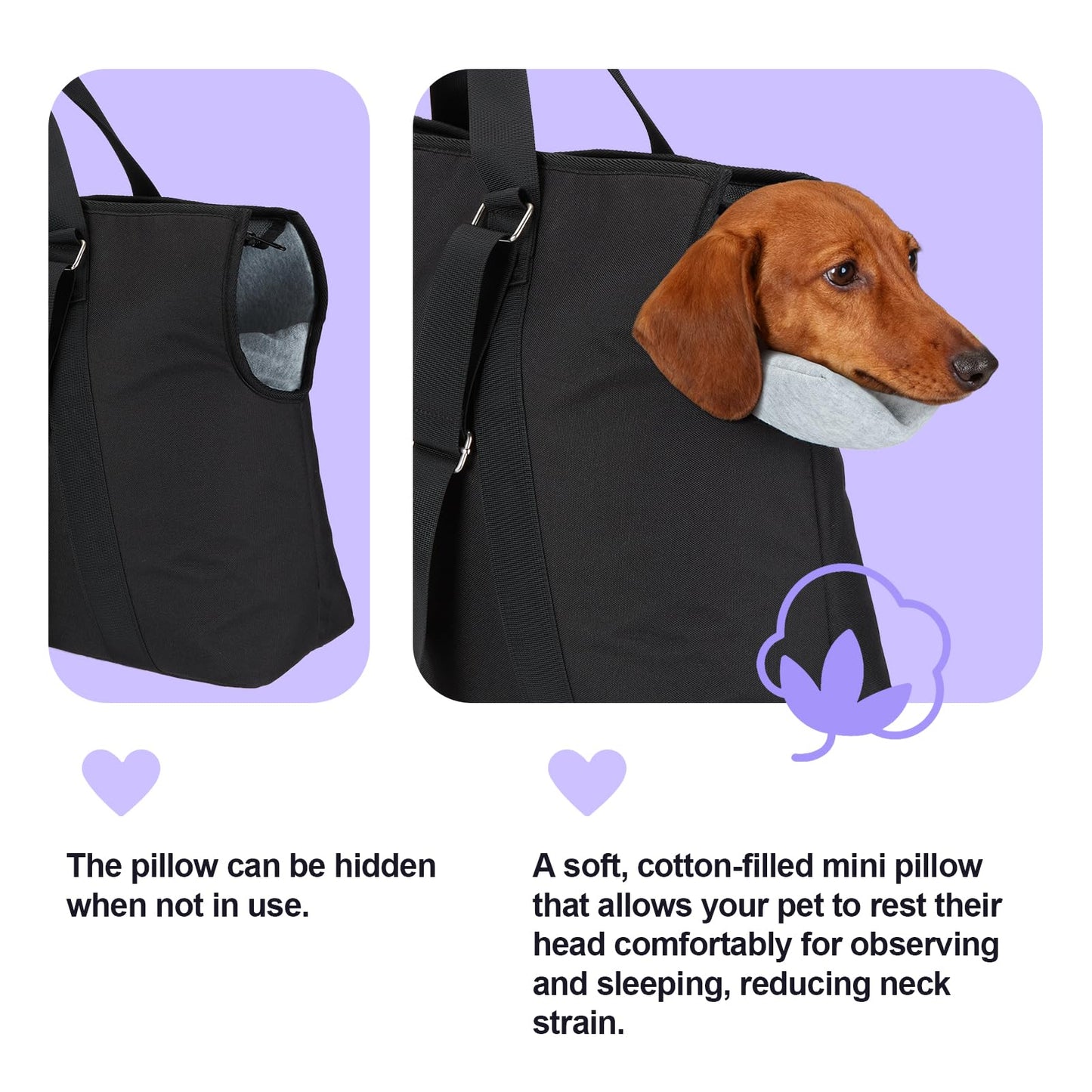 Ownpets Large Pet Carrier Backpack for Cats and Dogs, Airline Approved Soft-Sided Travel Bag with Warm Padding & Safety Tether