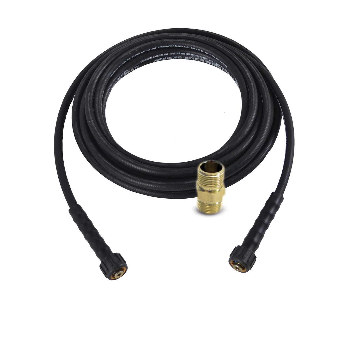 Simpson 41182 Santoprene Series 4000 PSI Pressure Washer Hose, Cold Water Use, 1/4 Inch by 25 Feet, Black