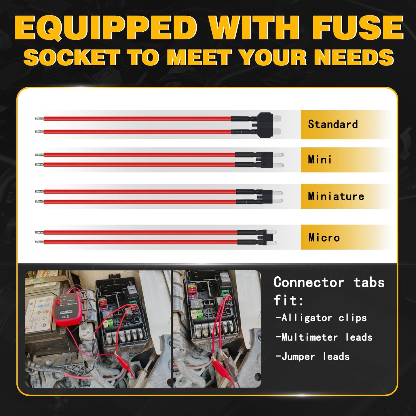 AWBLIN Wire Tracer Automotive Electrical Open & Short Finder Circuit Tester Wire Breaker Finder Fault Probe Cable Tracker Electrical DC 6-42V