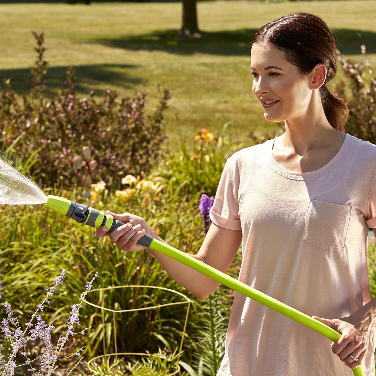Flexzilla Garden Hose, 5/8'' X 50', Heavy Duty, Lightweight, Drinking Water Safe-HFZG550YW