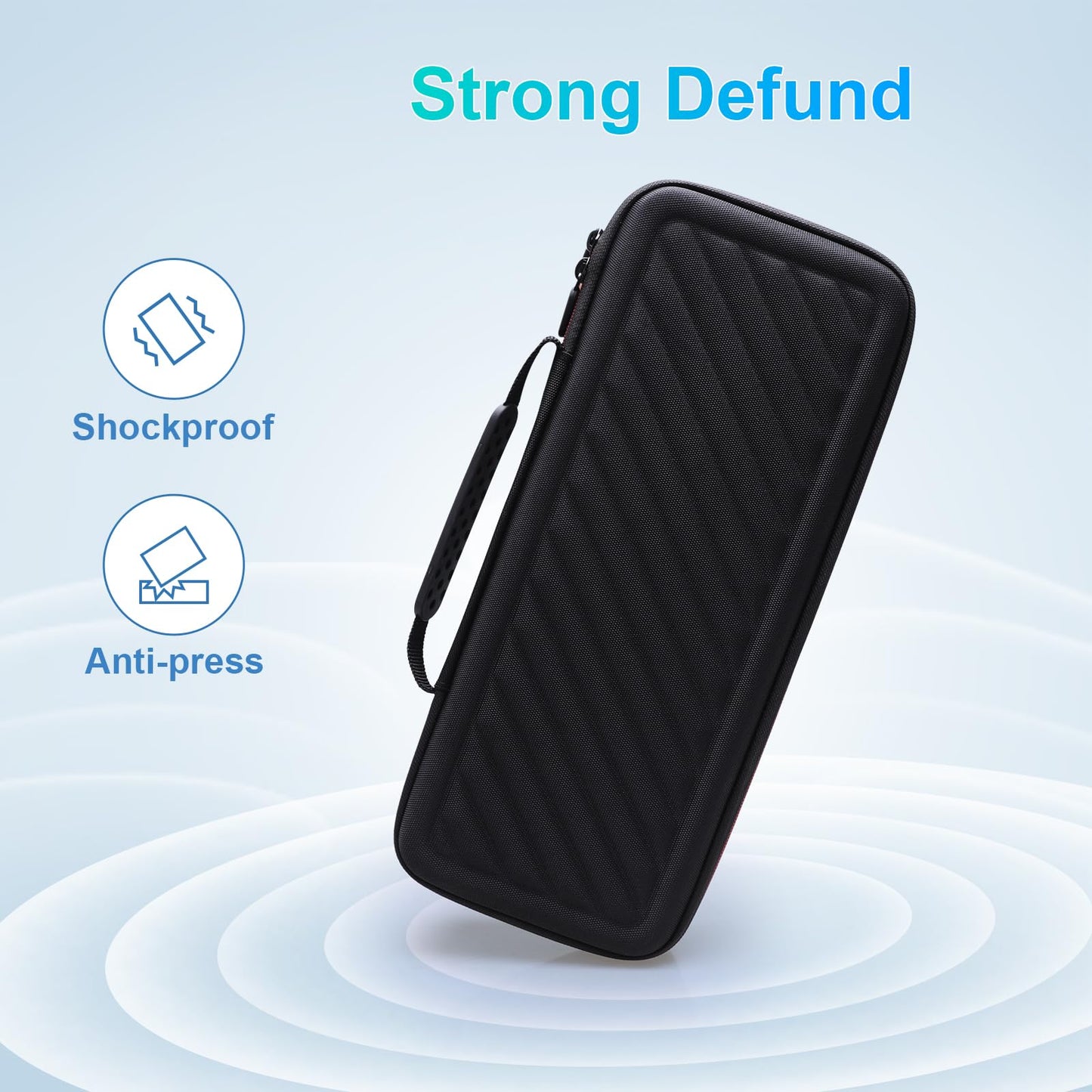 XANAD Protective Case Compatible with Hercules DJ Control Mix 2/1 or Hercules DJ DJControl Starlight Pocket Controller