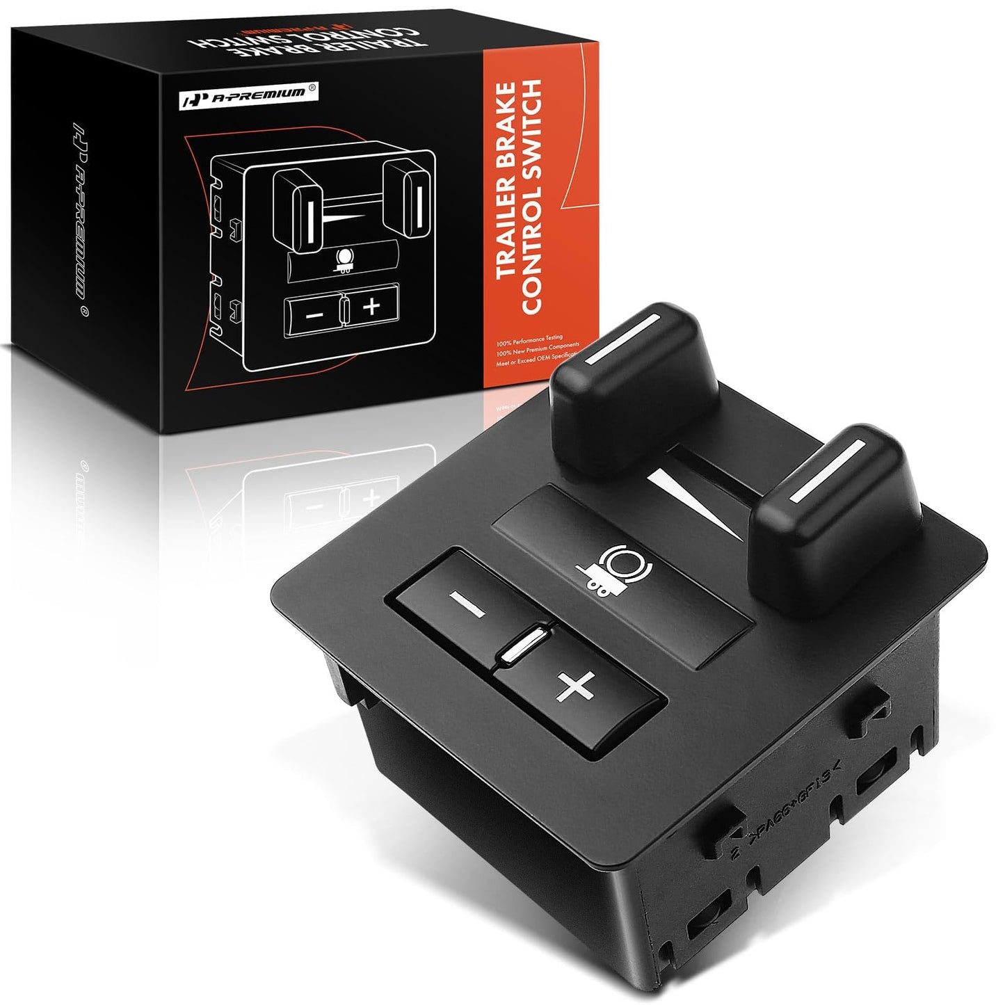 A-Premium Trailer Brake Control Switch Assembly Compatible with Silverado 1500 2500/3500 HD Suburban Tahoe Avalanche & Cadillac Escalade & GMC Sierra Yukon 2007-2014 - Replace# 15926102