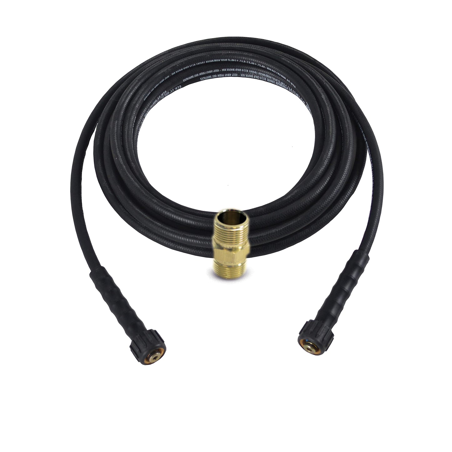 Simpson 41182 Santoprene Series 4000 PSI Pressure Washer Hose, Cold Water Use, 1/4 Inch by 25 Feet, Black