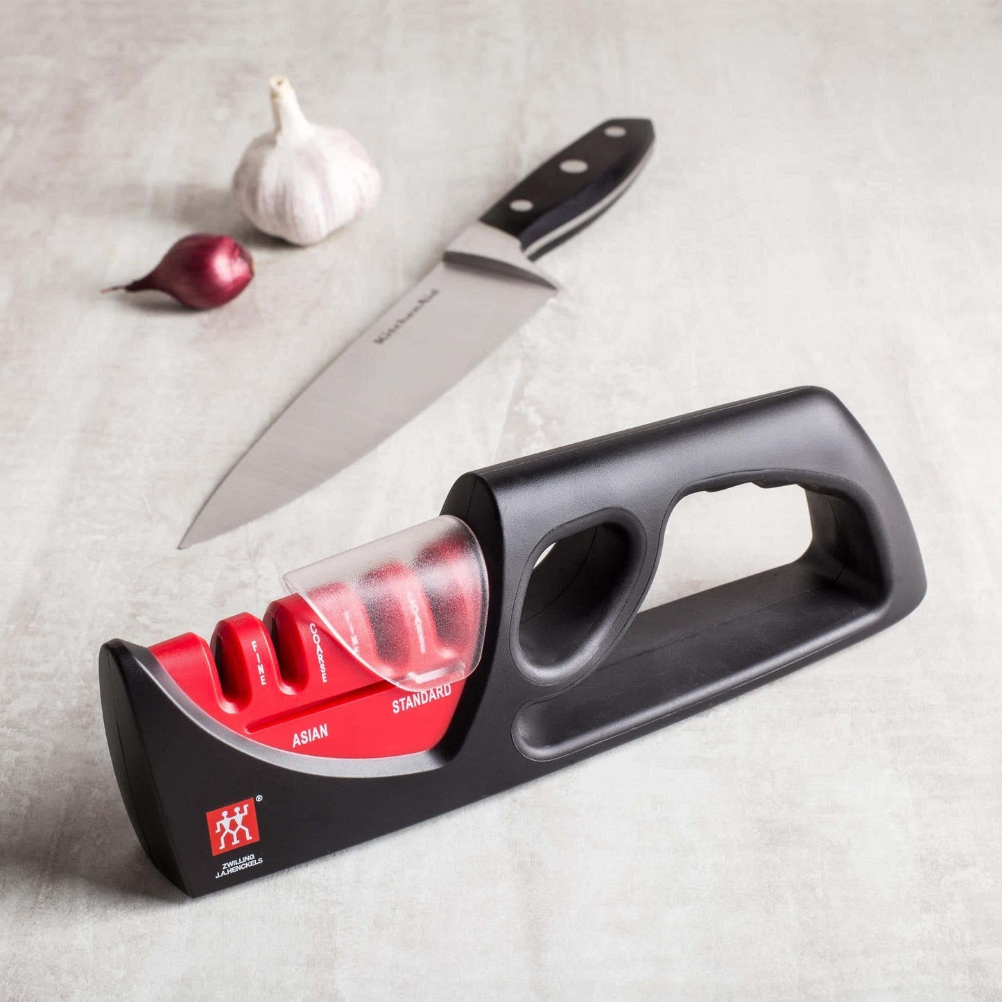 ZWILLING J.A. Henckels 32602-001 4-Stage Pull Through Knife Sharpener