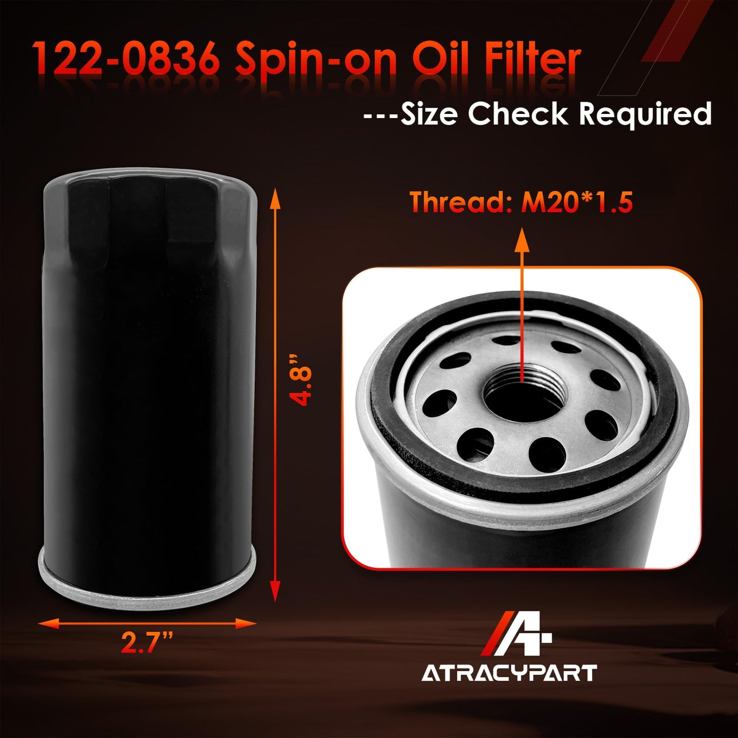 Tune Up Kit 140-3116 Air Filter, 122-0836 Oil Filter, 149-2341-01 Fuel Filter & 167-1638 Spark Plug, Compatible With Onan RV QG Generators 5500 7000, HGJAA HGJAB HGJAC & Marquis Gold/RV QG