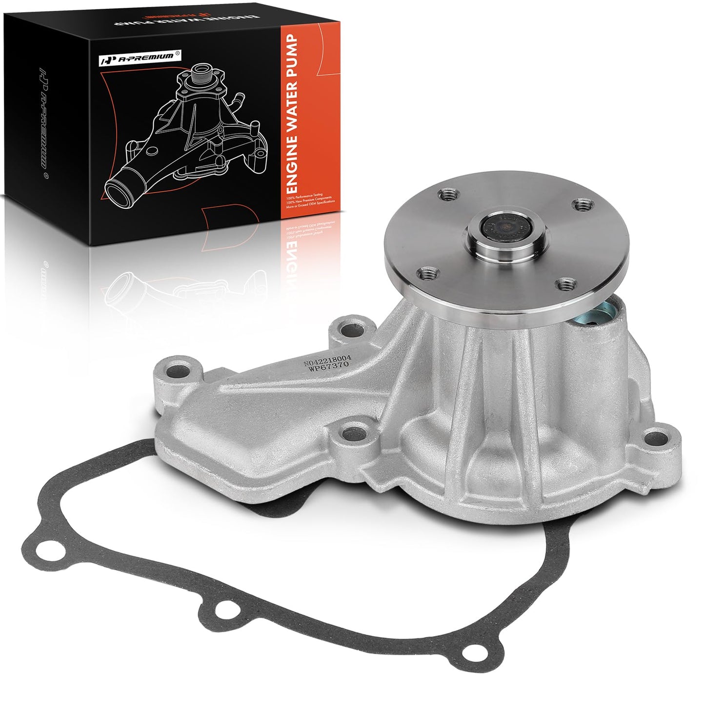 A-Premium Engine Water Pump with Gasket Compatible with Hyundai Elantra Elantra Coupe/GT Tucson Kona & Kia Soul Forte/Forte Koup Forte5 Seltos