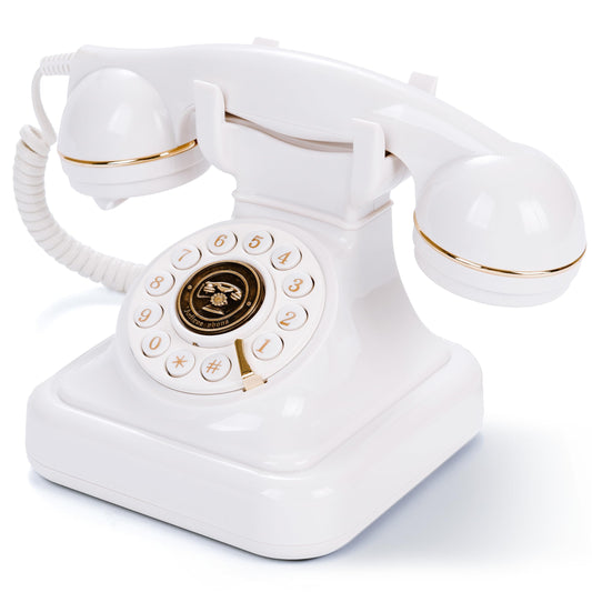 Audio Guest Book Wedding Phone Guestbook Record Customized Audio Messages with Voicemail Vintage Style for Bridal Shower, Birthday Party Baby Shower Anniversary Engagement