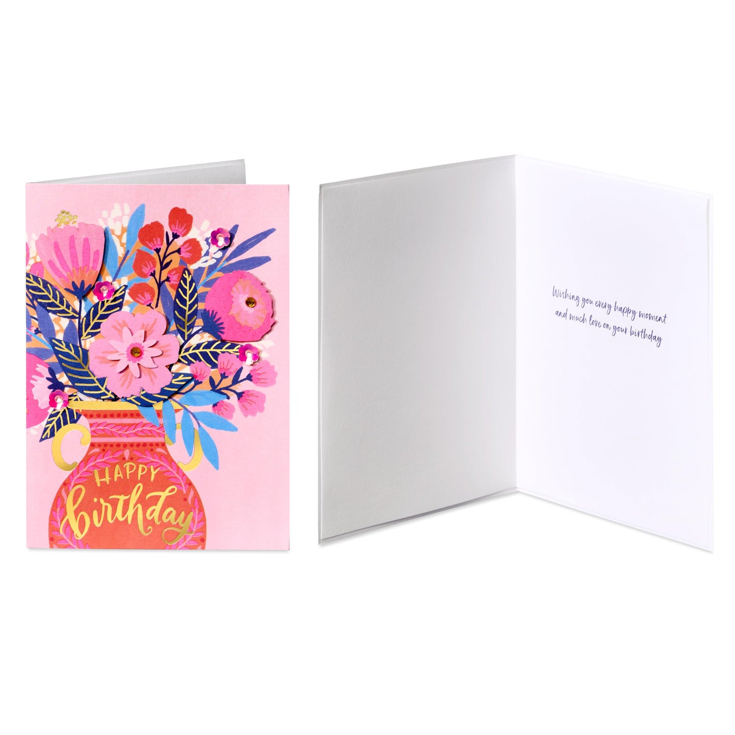 Papyrus 75th Anniversary Greeting Card Assortment for Birthday and All Occasion with Keepsake Box (6-count)