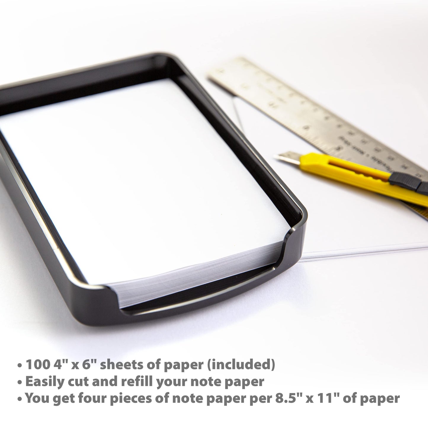 Officemate 2200 Series Memo Holder, Black (22362)