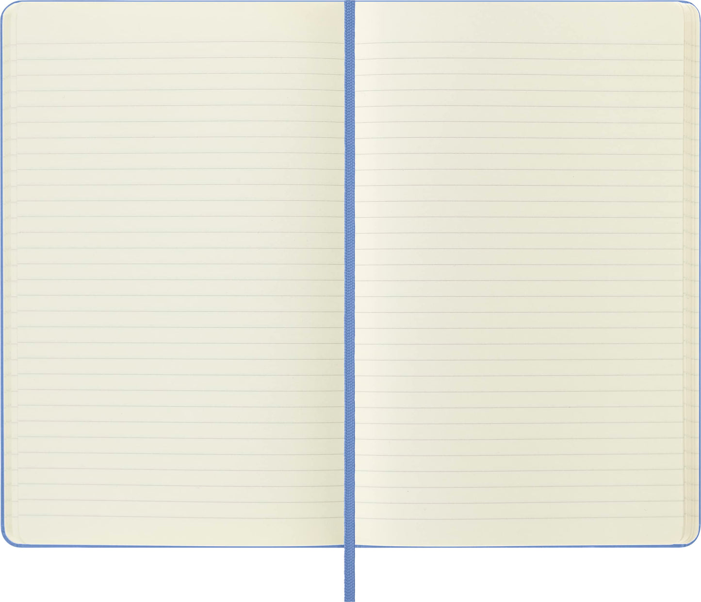 Moleskine Classic Notebook, Large, Ruled, Hydrangea Blue, Hard Cover (5 X 8.25)