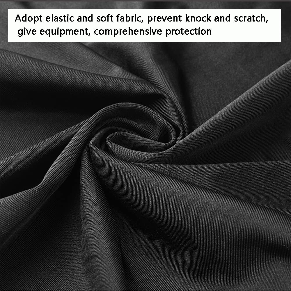 Indoor TV dust cover, with elastic and soft fabric that can stretch without damaging the screen, suitable for most brand TVs(66-75 inches)