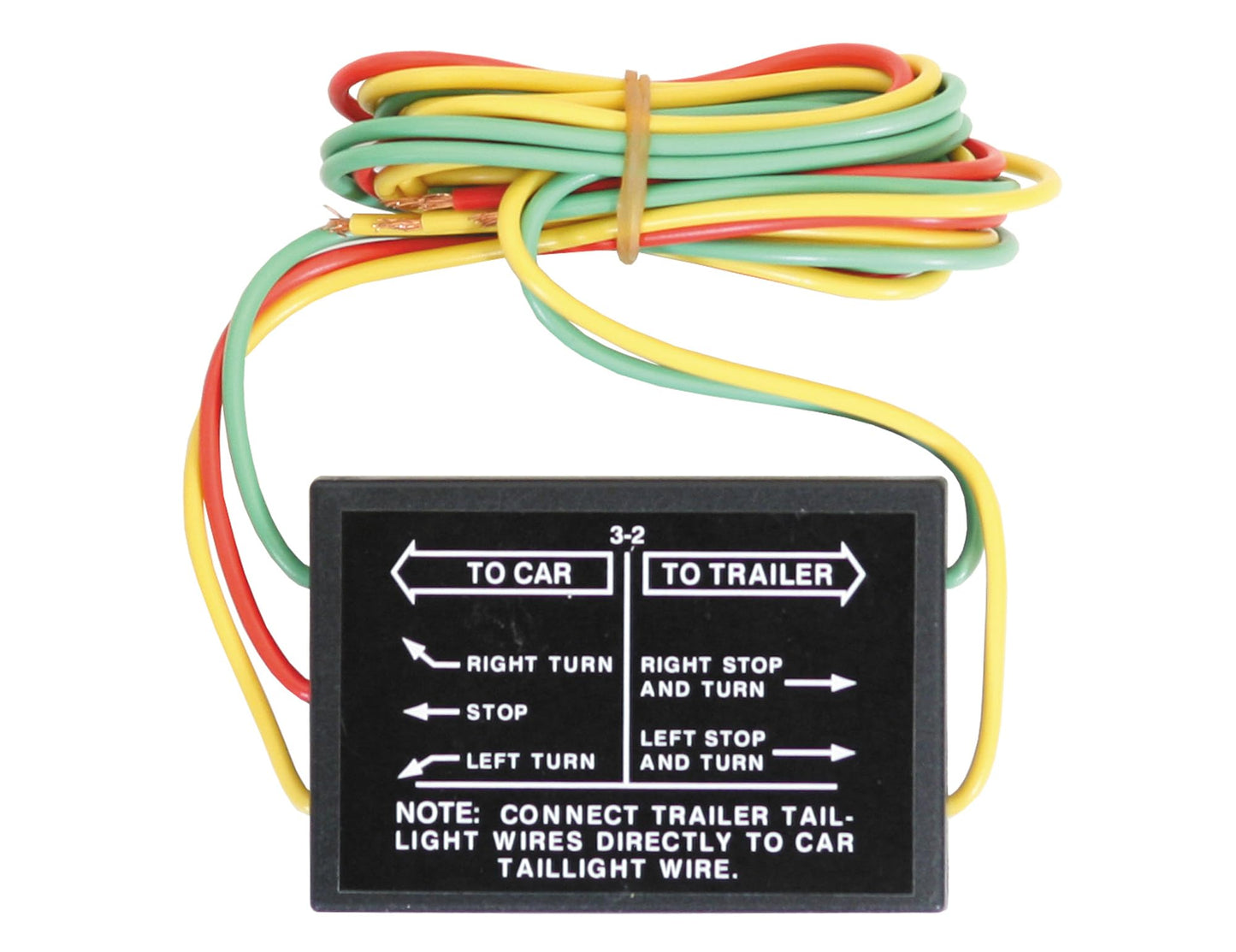 Buyers Products 5423203 6 Amp 3-2 Solid State Heavy-Duty Tail Light Converter, Easy Installation, Convert 3 Wire Tail Lights To 2 Wire Trailer System