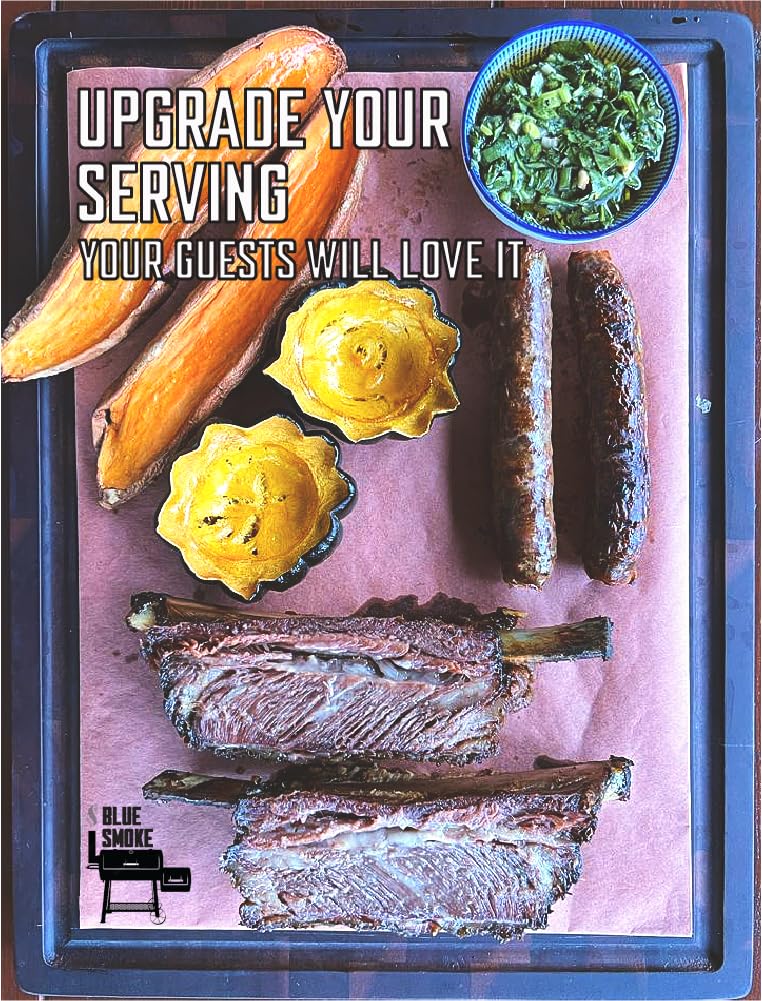 Blue Smoke Extra Wide Pink Butcher Paper Roll (24 inch x 175 feet), Unwaxed, Uncoated, Food Grade Kraft Paper Roll, Craft Paper roll, for Smoking Meat, Peach Butcher Paper, Wrapping Paper, BBQ Paper