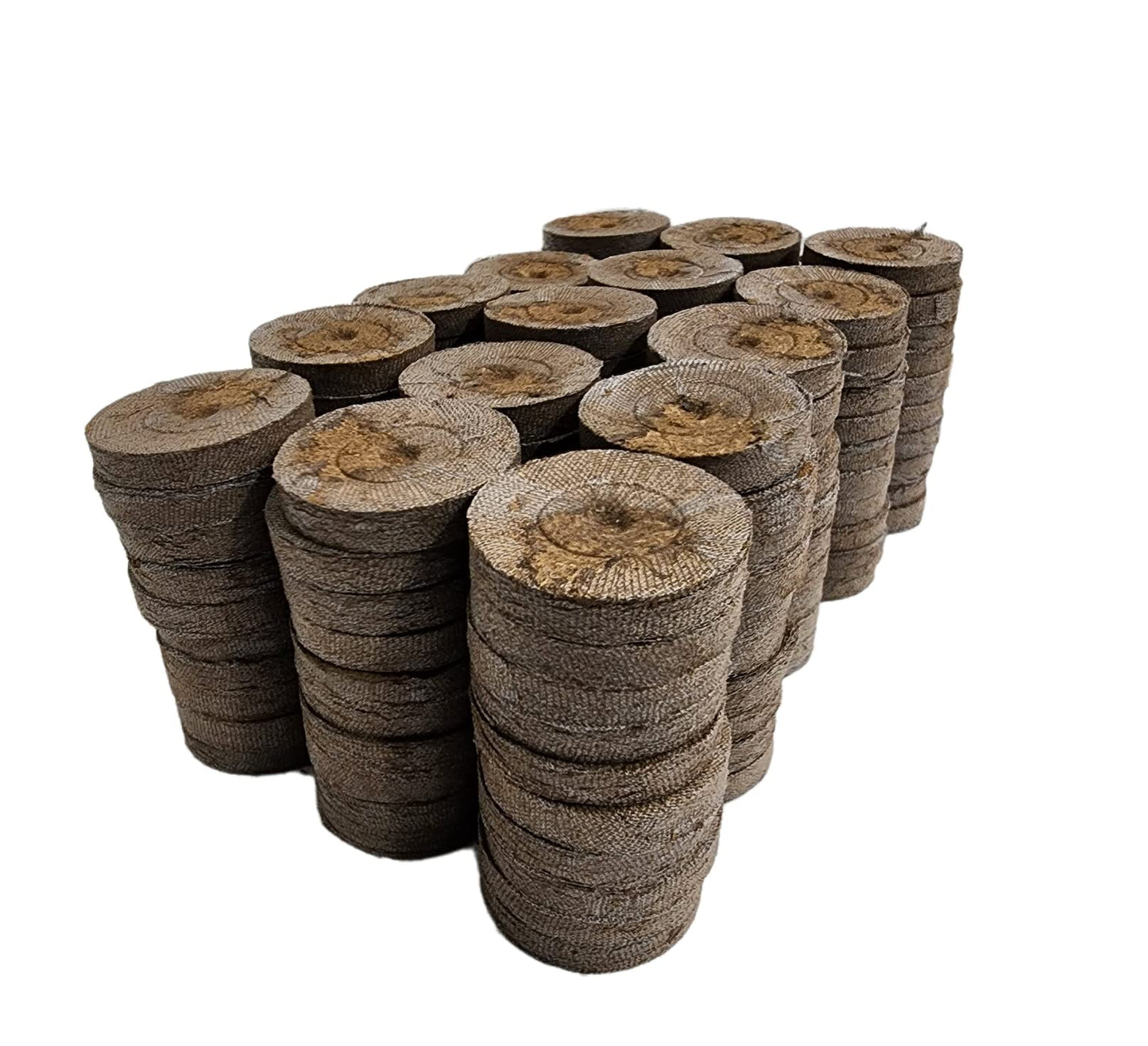 M.M BASICS 150 Count- Jiffy Peat Pellets 150 Count - Peat Pellets 42mm. for Seeds Starting and Clone cuttings. (150-pak)